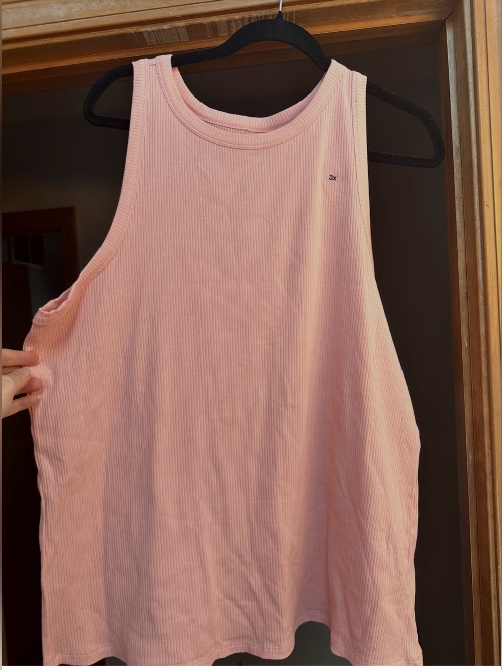 Maurices Blush Pink Ribbed Tank
